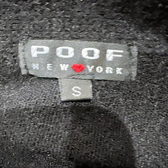 Women’s Black Lace-up Back Vneck Tunic Pullover Sweater Size Small - Picture 8 of 8